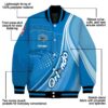 custom orlando magic wave patterns blue jacket new arrival