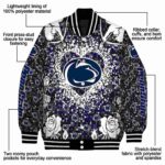 custom penn state nittany lions heart explosion blue jacket best selling