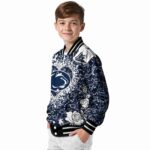 custom penn state nittany lions heart explosion blue jacket best selling