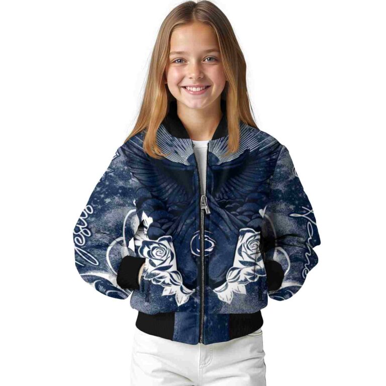 custom penn state nittany lions praying hands blue jacket top rated