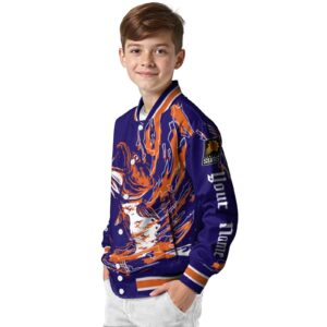 custom phoenix suns fishing passion purple white jacket trendy