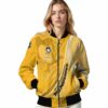 custom pittsburgh penguins wave patterns yellow jacket latest model
