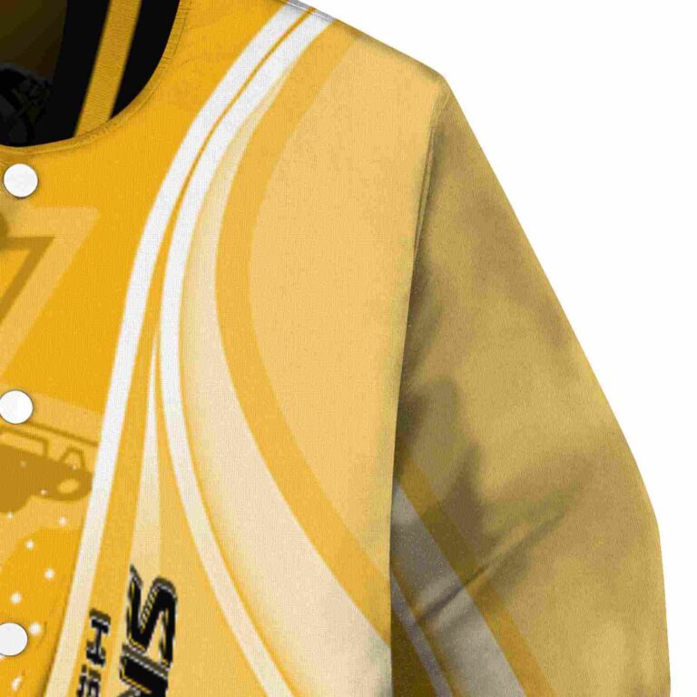 custom pittsburgh penguins wave patterns yellow jacket premium grade