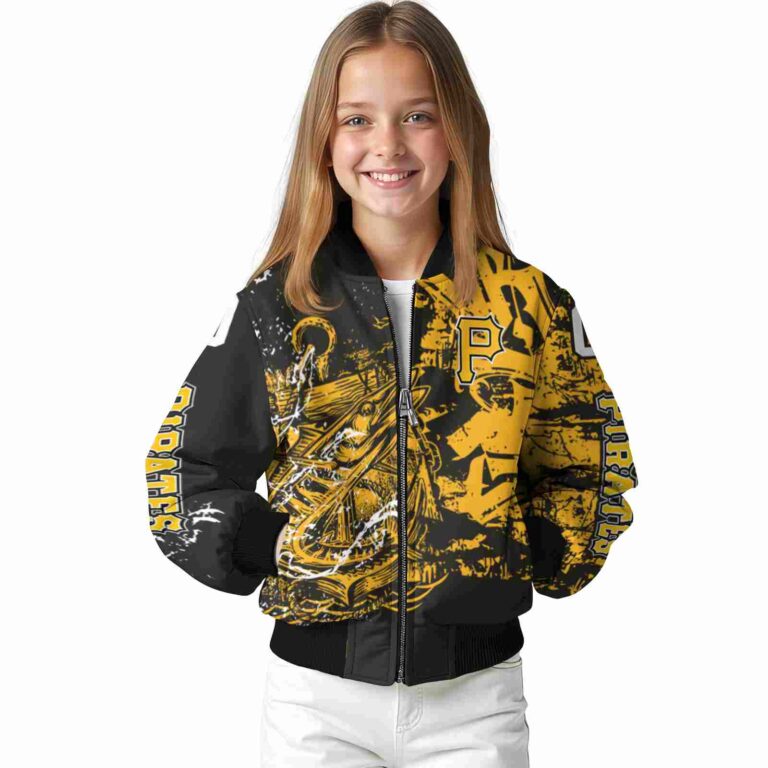 custom pittsburgh pirates fishing art black jacket top rated