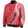 custom portland trail blazers wave patterns red jacket best selling