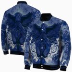 custom rice owls praying hands navy blue jacket best selling