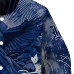 custom rice owls praying hands navy blue jacket best selling