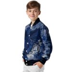 custom rice owls praying hands navy blue jacket best selling