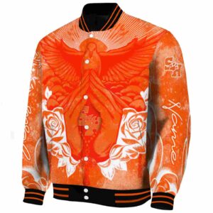 custom sam houston bearkats praying hands orange jacket best selling