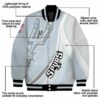 custom san antonio spurs wave patterns silver jacket new arrival