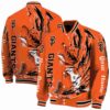 custom san francisco giants fishing passion orange white jacket fashion forward