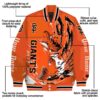 custom san francisco giants fishing passion orange white jacket new arrival
