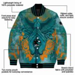 custom san jose sharks praying hands teal jacket best selling