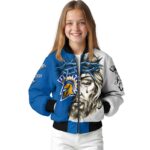 custom san jose state spartans jesus tears blue white jacket best selling
