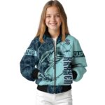 custom seattle kraken fishing rod teal jacket best selling