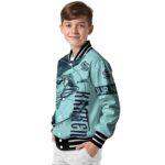custom seattle kraken fishing rod teal jacket best selling
