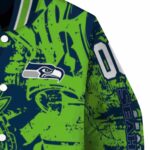 custom seattle seahawks fishing art blue jacket best selling