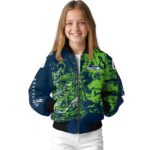 custom seattle seahawks fishing art blue jacket best selling