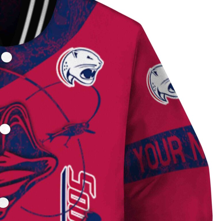 custom south alabama jaguars fishing rod red jacket premium grade