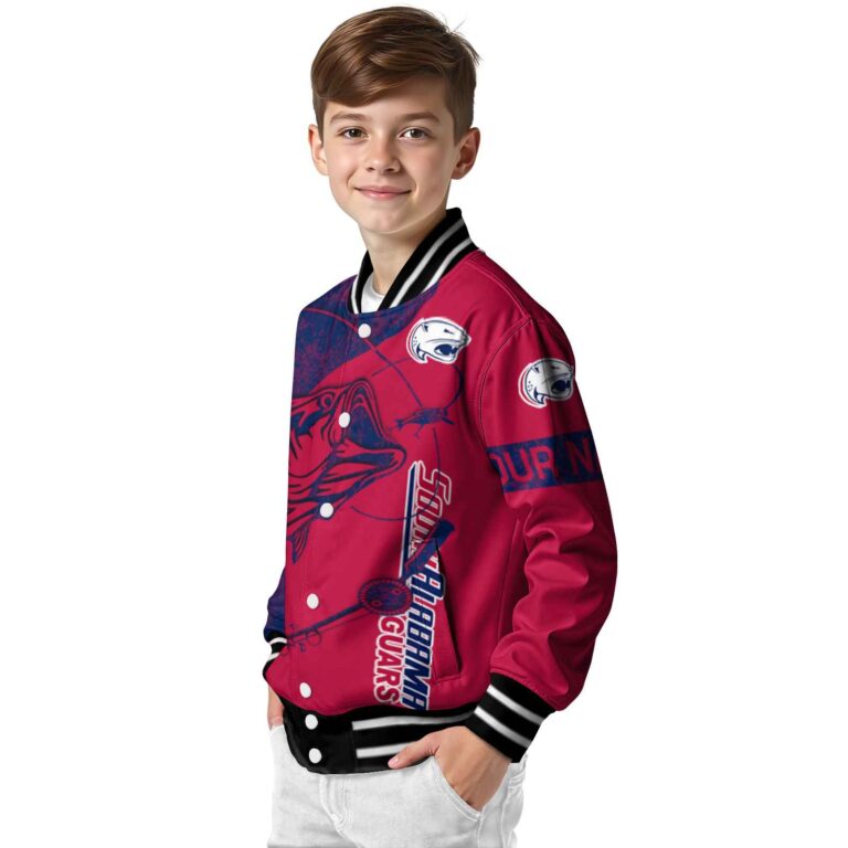 custom south alabama jaguars fishing rod red jacket trendy