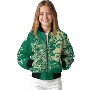 custom south florida bulls fishing art green jacket top rated