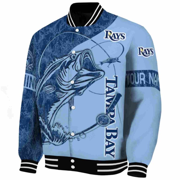 custom tampa bay rays fishing rod light blue jacket best selling