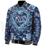 custom tampa bay rays heart explosion navy jacket best selling