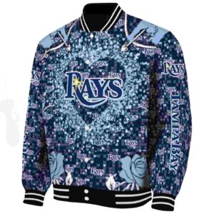 custom tampa bay rays heart explosion navy jacket best selling