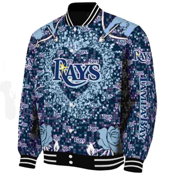 custom tampa bay rays heart explosion navy jacket best selling