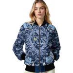 custom tampa bay rays heart explosion navy jacket best selling
