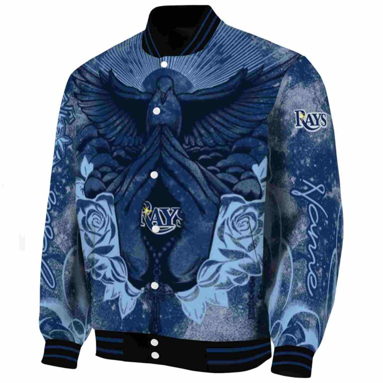 custom tampa bay rays praying hands navy jacket best selling