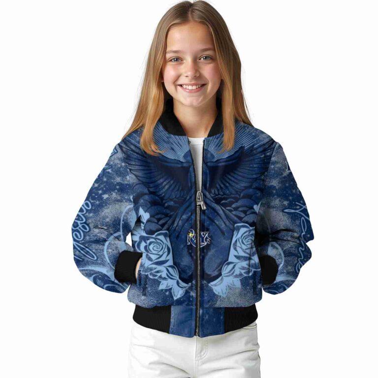 custom tampa bay rays praying hands navy jacket top rated