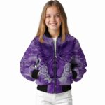 custom tcu horned frogs praying hands purple jacket best selling