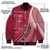 custom temple owls wave patterns red jacket new arrival