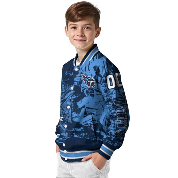 custom tennessee titans fishing art navy jacket trendy