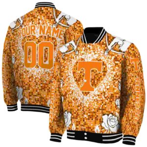custom tennessee volunteers heart explosion orange jacket fashion forward