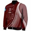 custom texas am aggies wave patterns maroon jacket best selling