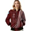 custom texas am aggies wave patterns maroon jacket latest model