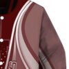 custom texas am aggies wave patterns maroon jacket premium grade