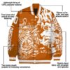 custom texas longhorns fishing art orange jacket new arrival