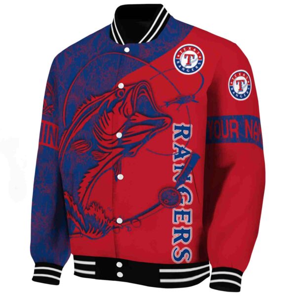 custom texas rangers fishing rod red jacket best selling