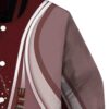 custom texas state bobcats wave patterns maroon jacket premium grade