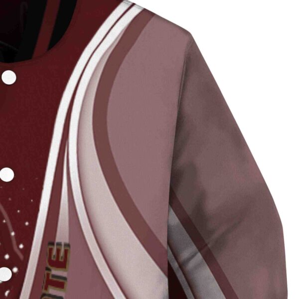 custom texas state bobcats wave patterns maroon jacket premium grade