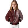 custom texas state bobcats wave patterns maroon jacket top rated