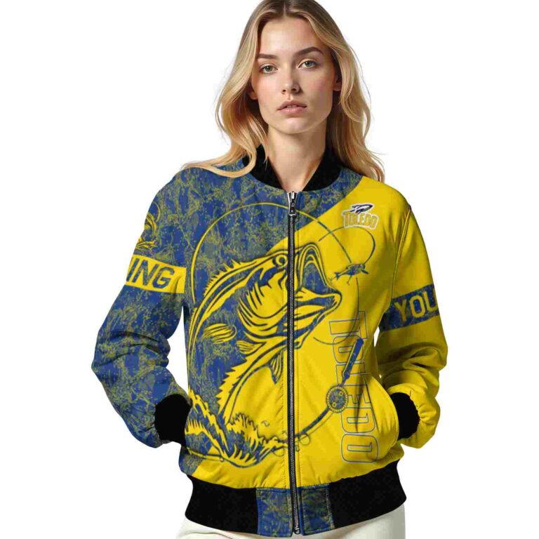 custom toledo rockets fishing rod gold jacket latest model