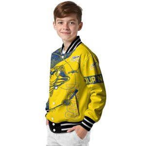 custom toledo rockets fishing rod gold jacket trendy