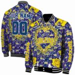 custom toledo rockets heart explosion blue jacket best selling
