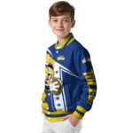 custom toledo rockets mickey football blue white jacket best selling