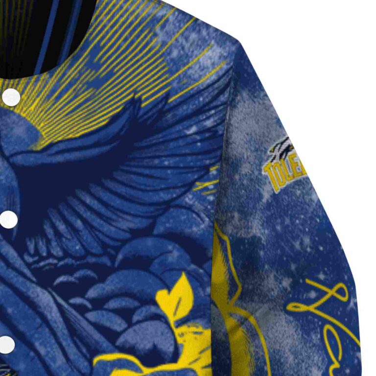 custom toledo rockets praying hands blue jacket premium grade