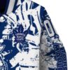 custom toronto maple leafs fishing art blue jacket premium grade